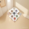High-end, elegant and light luxury court pendant, large glass brooch, fashionable and elegant women's clothing, corsage accessory brooch undefined